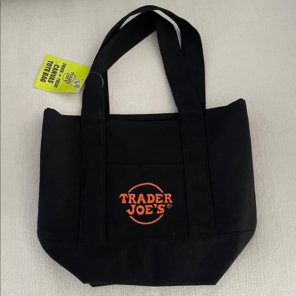 Trader Joe's Mini Black Tote Bag